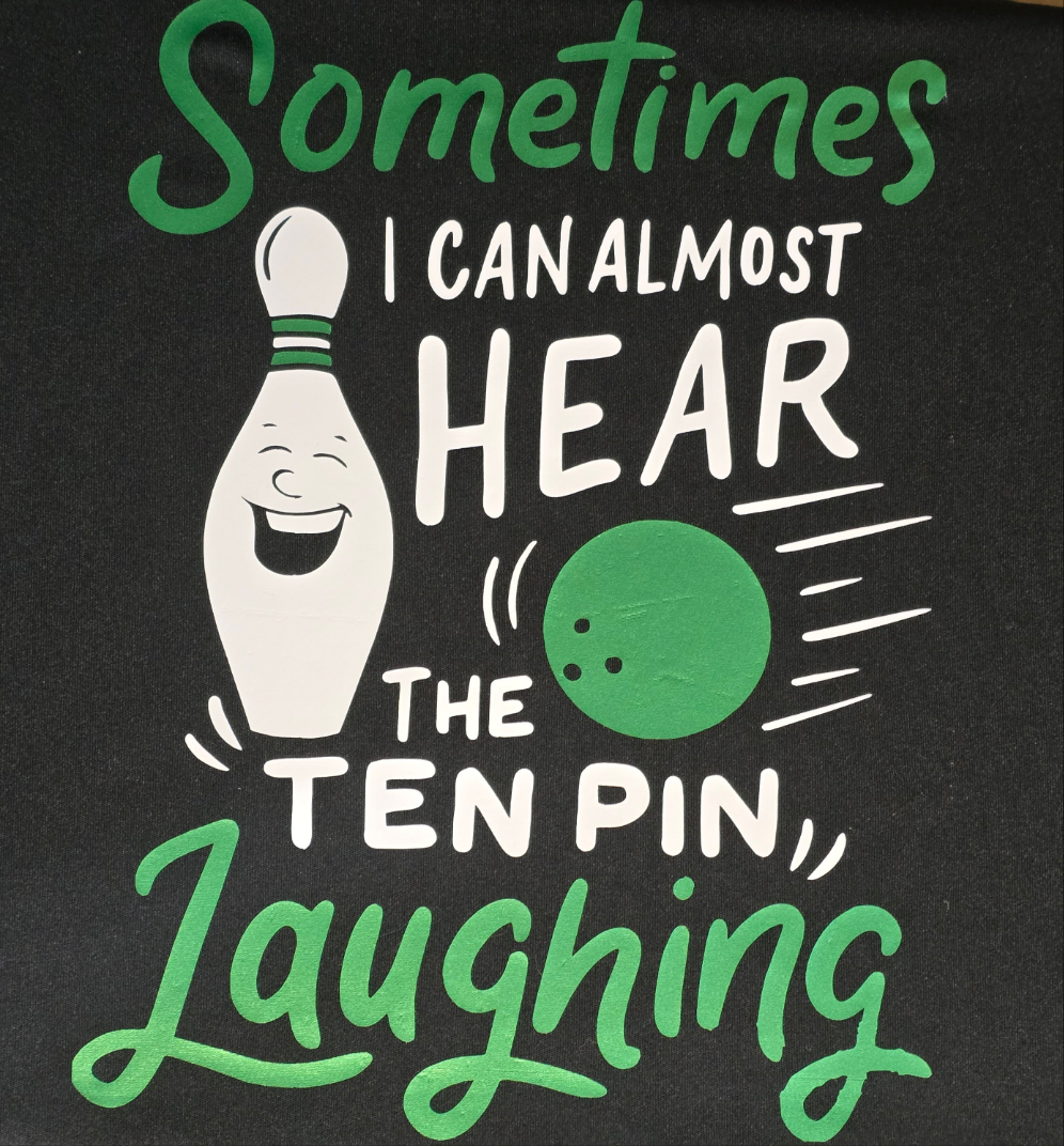 Laughing 10 Pin Bowling Shirt - The 710 Print Shop