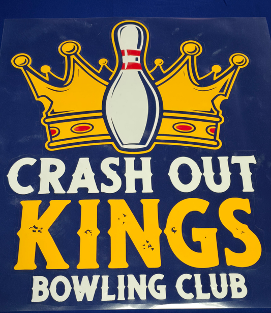 Crash Out Kings Bowling Club Shirt - The 710 Print Shop