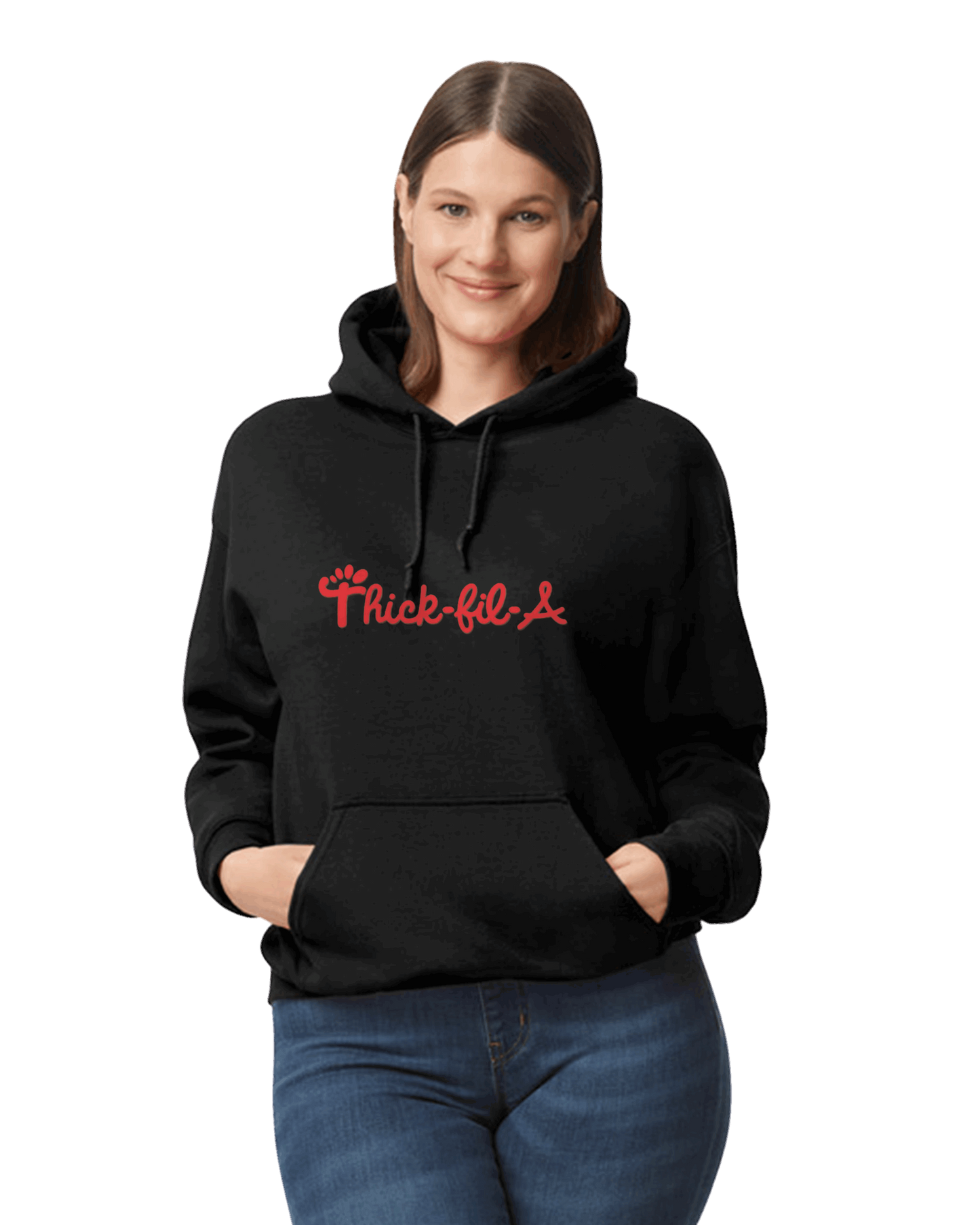 Thick-Fil_A - Hoodie - The 710 Print Shop