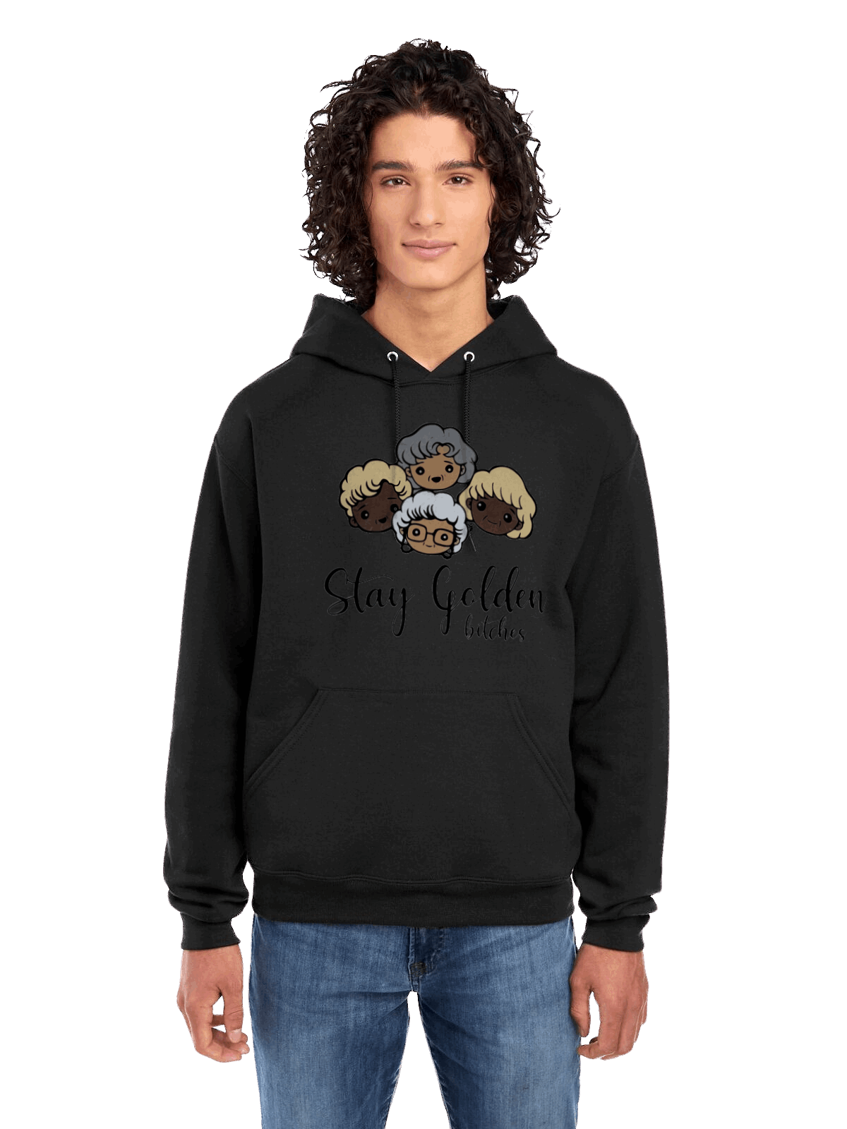 Stay Golden B*tches - Hoodie - The 710 Print Shop