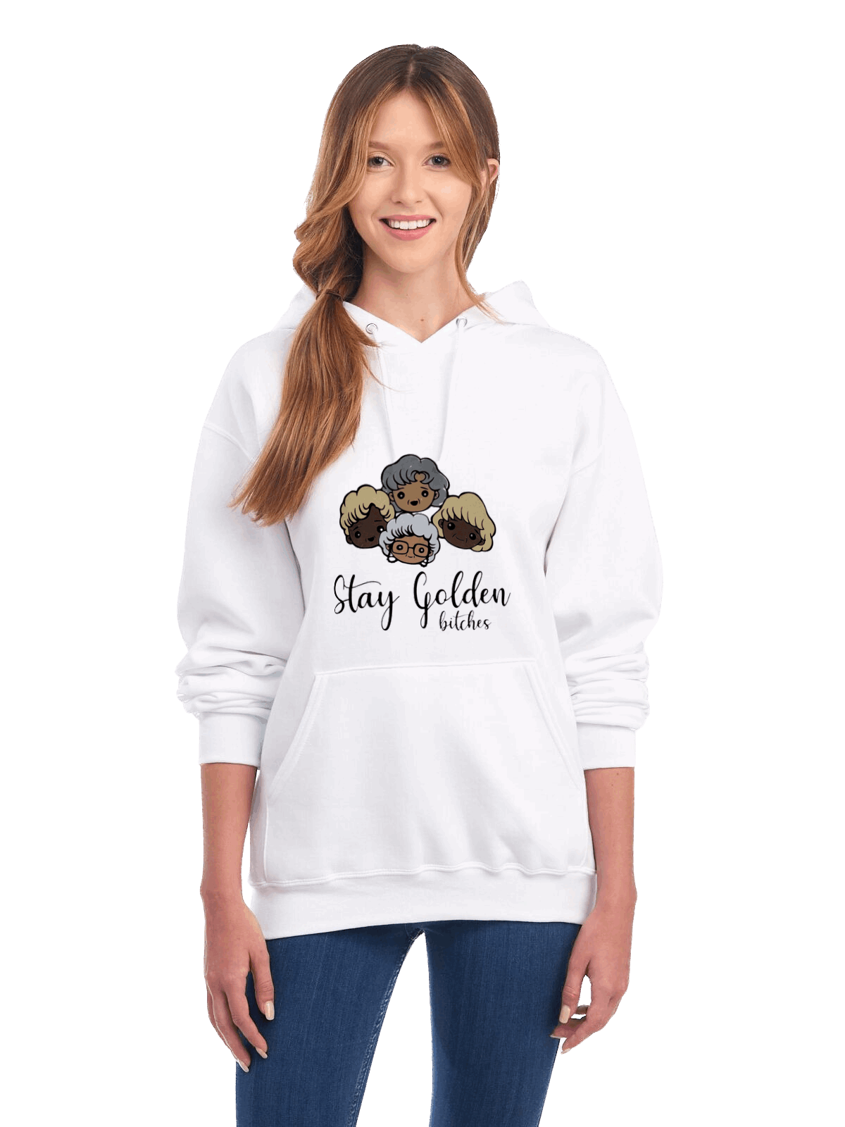 Stay Golden B*tches - Hoodie - The 710 Print Shop 