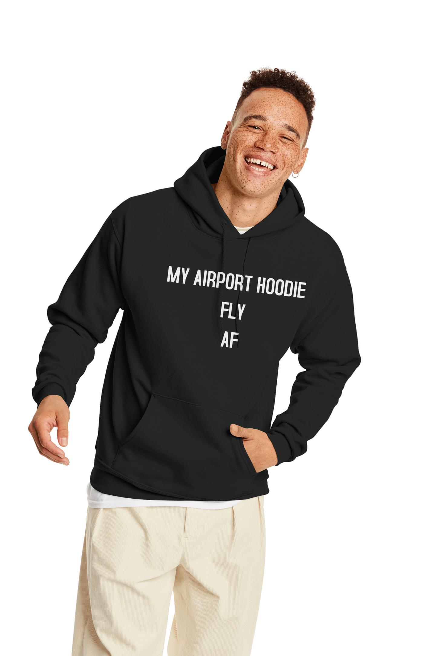My Airport Hoodie Is Fly AF Hoodie - The 710 Print Shop 