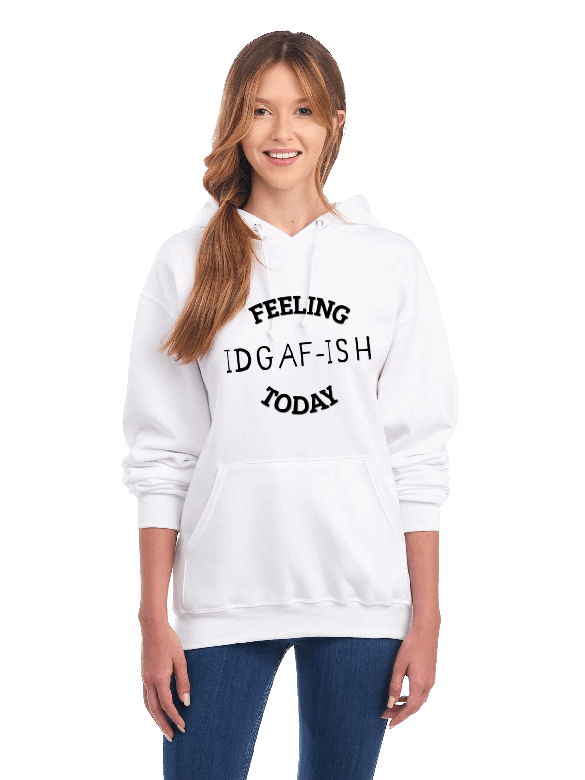 IDGAF-ISH - HOODIE - The 710 Print Shop 