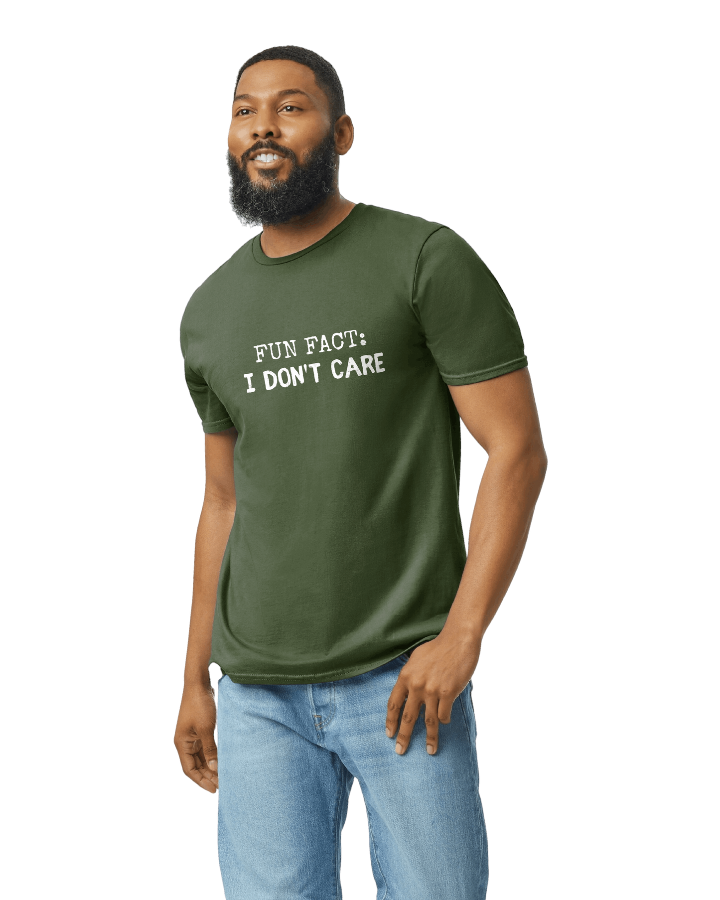 FUN FACT: I DON'T CARE - T-Shirt - The 710 Print Shop 