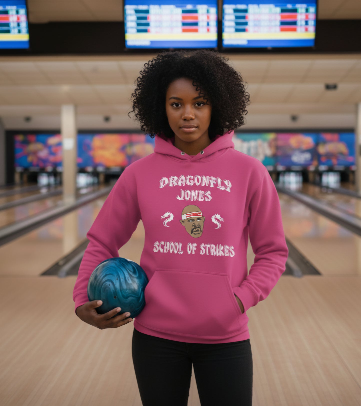 The DragonFly Jones "School of Strikes" Hoodie