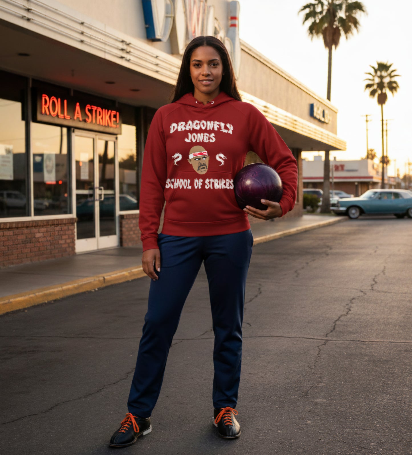 The DragonFly Jones "School of Strikes" Hoodie