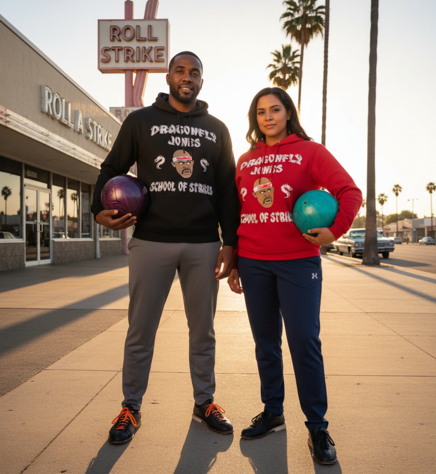 The DragonFly Jones "School of Strikes" Hoodie